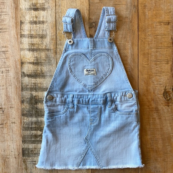 OshKosh B'gosh Other - Oshkosh girls denim jumper 3t